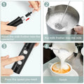 CremaLivo Electric Milk Frother — Velvety Foam, Every Single Time