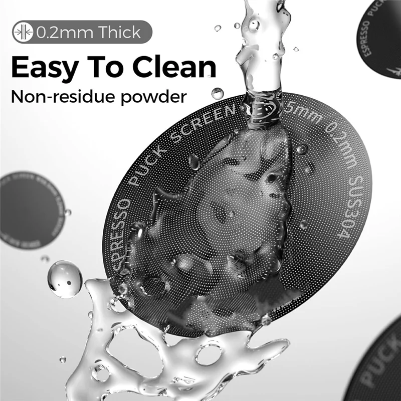 CremaLivo Espresso Puck Screen — Cleaner Shots, Zero Mess