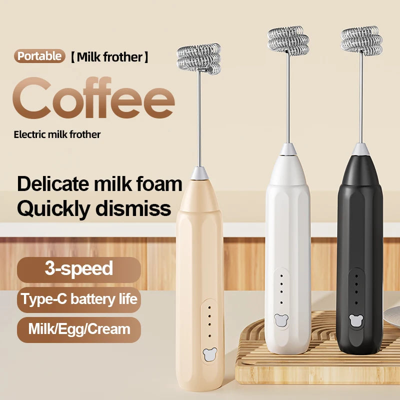 CremaLivo Milk Frother Wand — Café Crema at Your Fingertips