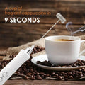 CremaLivo Electric Milk Frother — Velvety Foam, Every Single Time